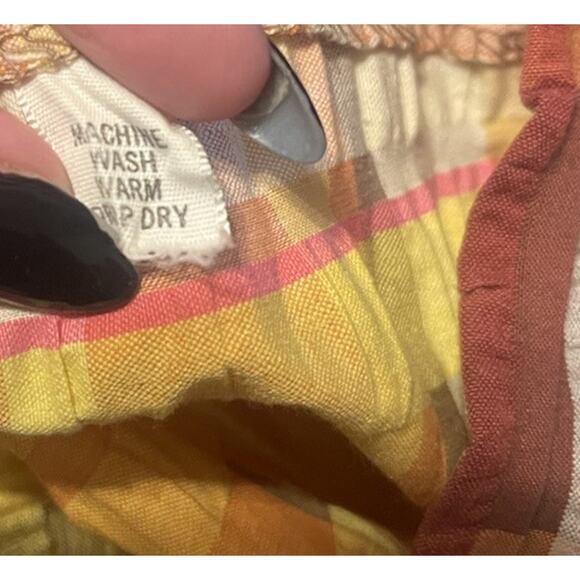 Rare Vtg Bullocks Collegienne Women 26" Multicolor Plaid Circle A-Line Skirt EUC - Picture 4 of 6